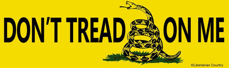 Don't Tread on Me - Libertarian Country