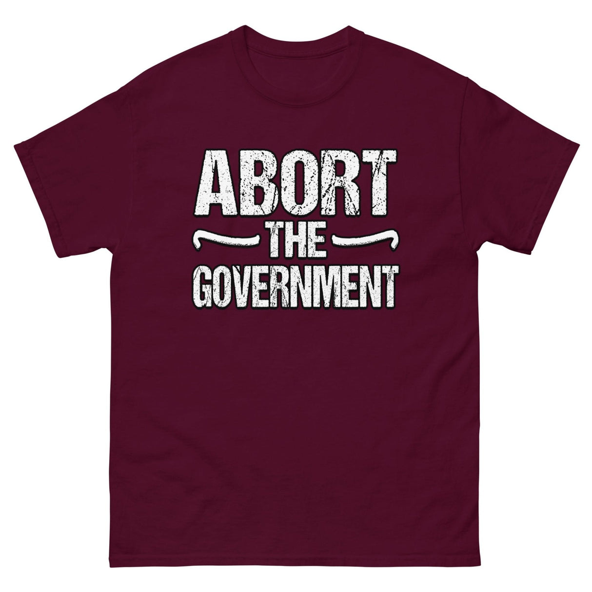 Abort The Government Heavy Cotton Shirt