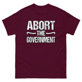 Abort The Government Heavy Cotton Shirt