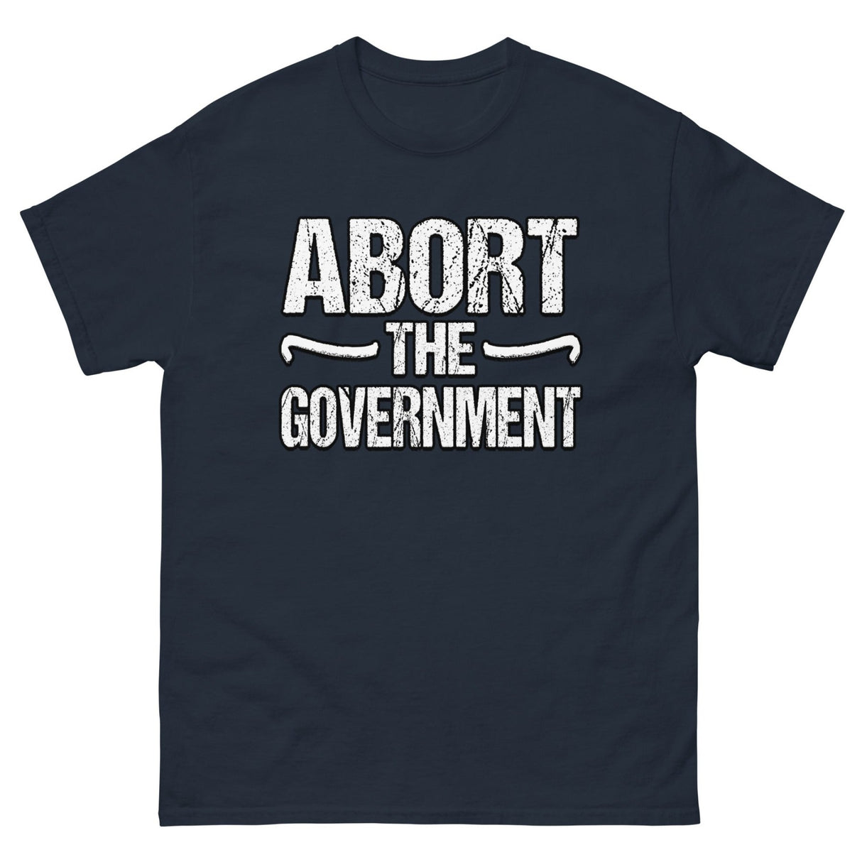 Abort The Government Heavy Cotton Shirt