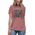 Albert Camus Alibi of Tyrants Women's Shirt