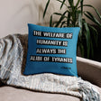 Alibi of Tyrants Camus Throw Pillow