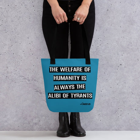 Alibi of Tyrants Camus Tote Bag