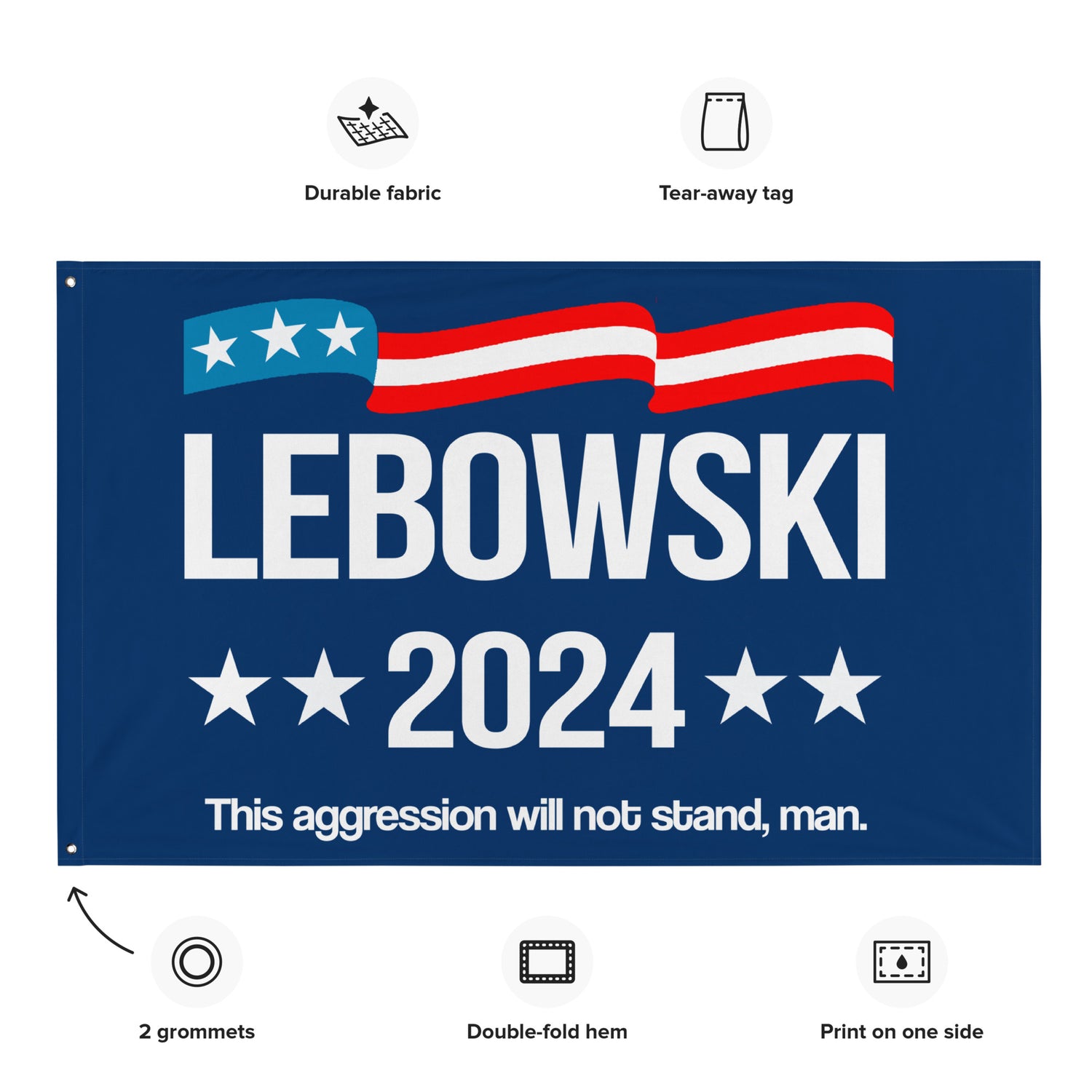 Lebowski 2024 Flag Libertarian Country