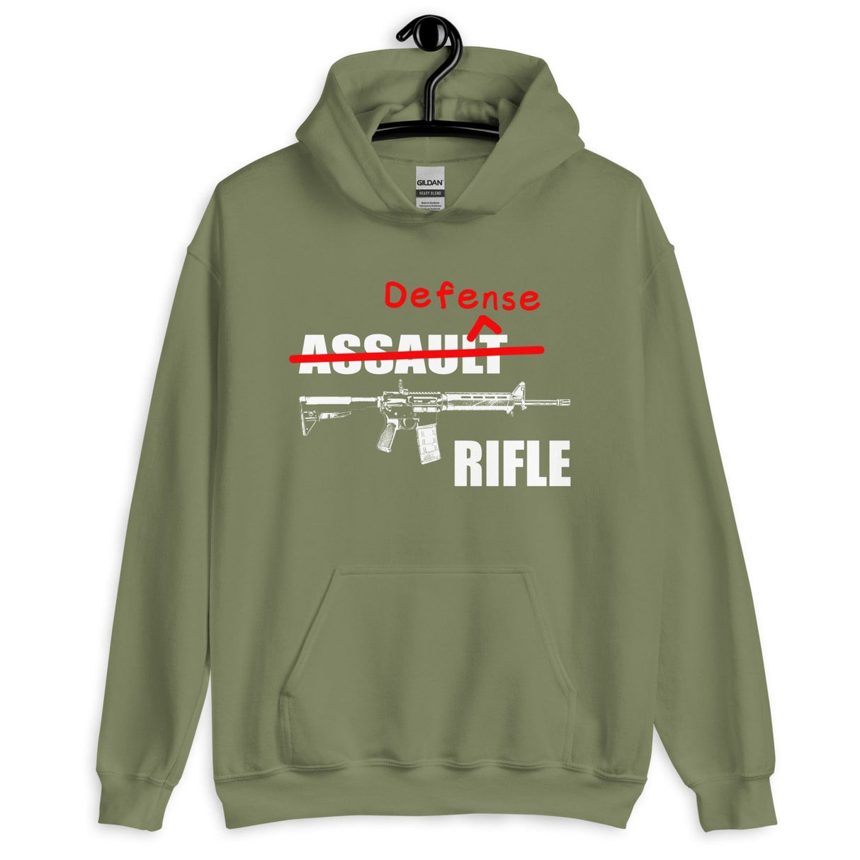 AR - 15 Defense Rifle Hoodie