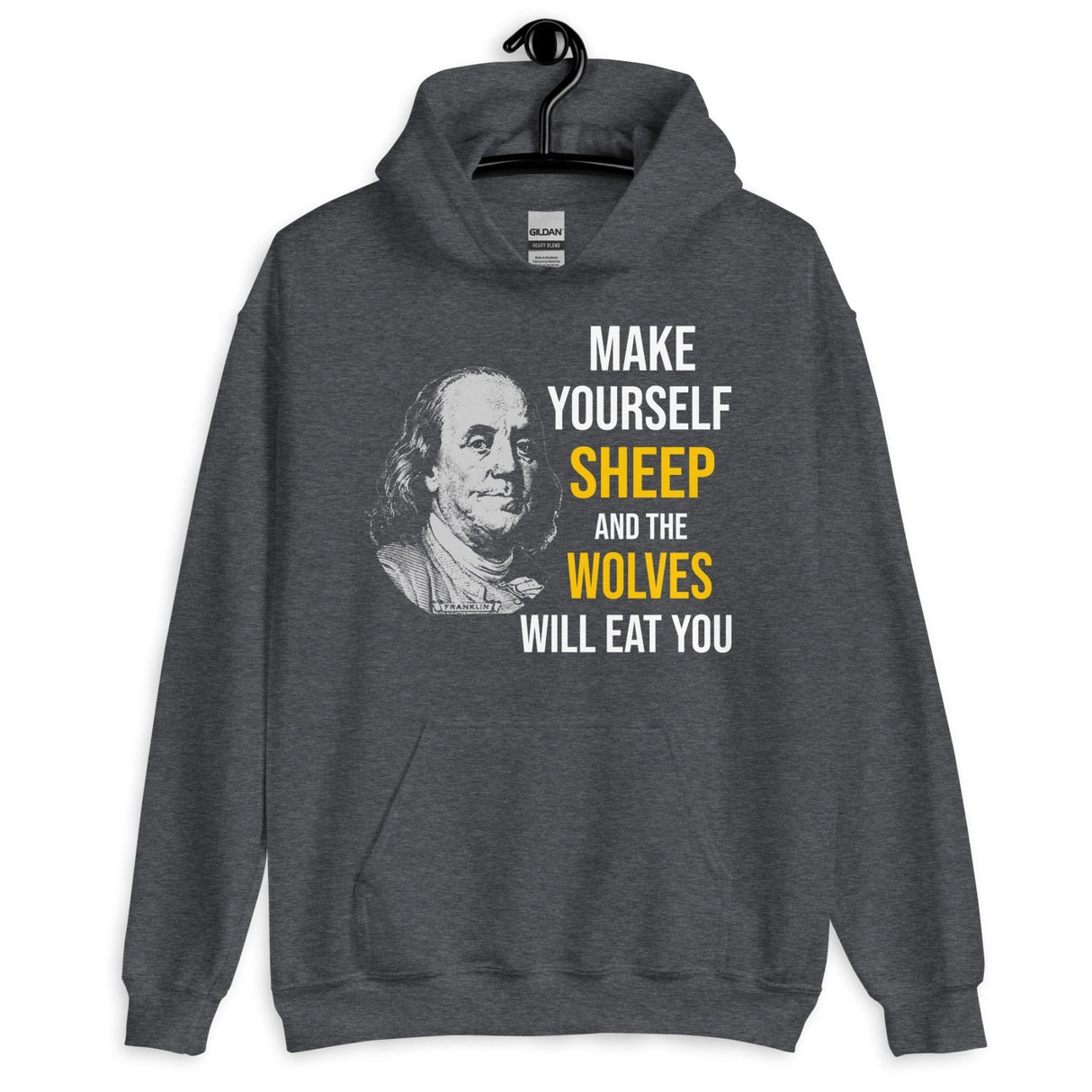 Ben Franklin Sheep and Wolves Hoodie