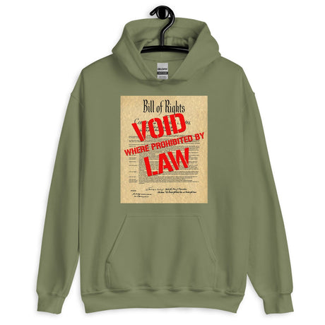 Bill of Rights Void Where Prohibited Hoodie