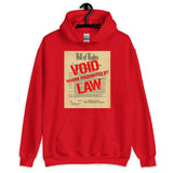 Bill of Rights Void Where Prohibited Hoodie