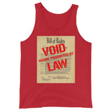 Bill of Rights Void Where Prohibited Premium Tank Top