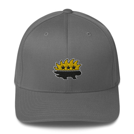 Black and Gold Libertarian Porcupine Hat