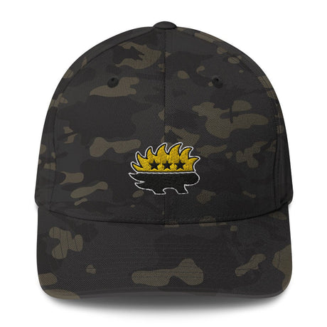 Black and Gold Libertarian Porcupine Hat