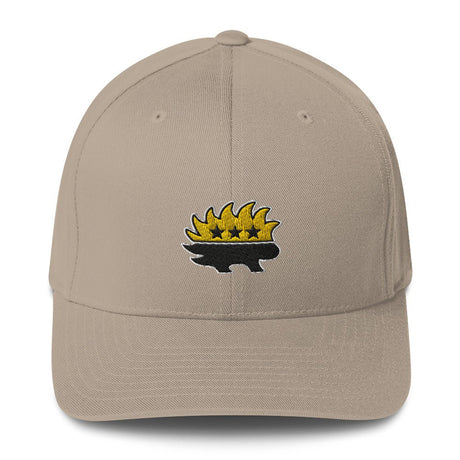 Black and Gold Libertarian Porcupine Hat