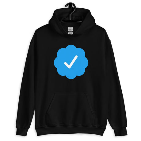 Blue Check Verified Hoodie