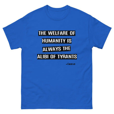 Camus Alibi of Tyrants Heavy Cotton Shirt