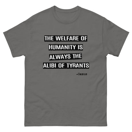 Camus Alibi of Tyrants Heavy Cotton Shirt