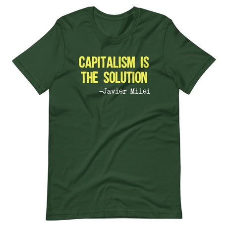 Capitalism Is The Solution Javier Milei Shirt