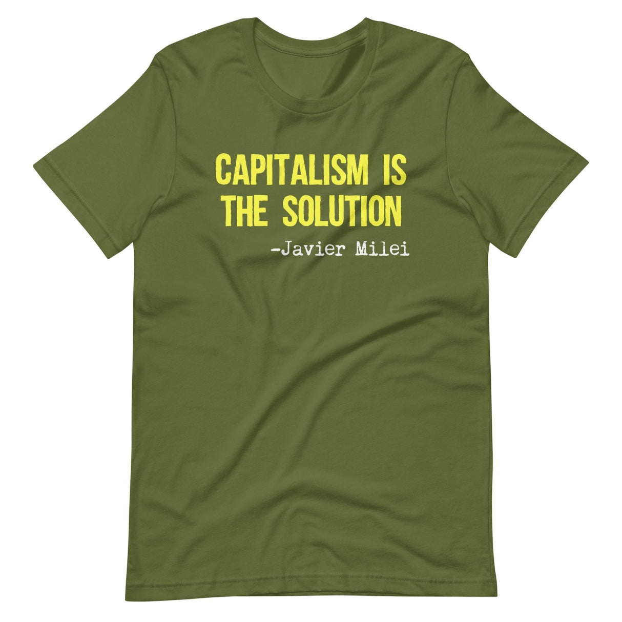 Capitalism Is The Solution Javier Milei Shirt