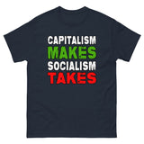 Capitalism Makes Socialism Takes Heavy Cotton Shirt