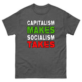 Capitalism Makes Socialism Takes Heavy Cotton Shirt