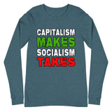 Capitalism Makes Socialism Takes Premium Long Sleeve Shirt