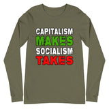 Capitalism Makes Socialism Takes Premium Long Sleeve Shirt