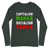 Capitalism Makes Socialism Takes Premium Long Sleeve Shirt