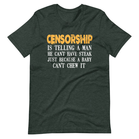 Censorship Steak Shirt