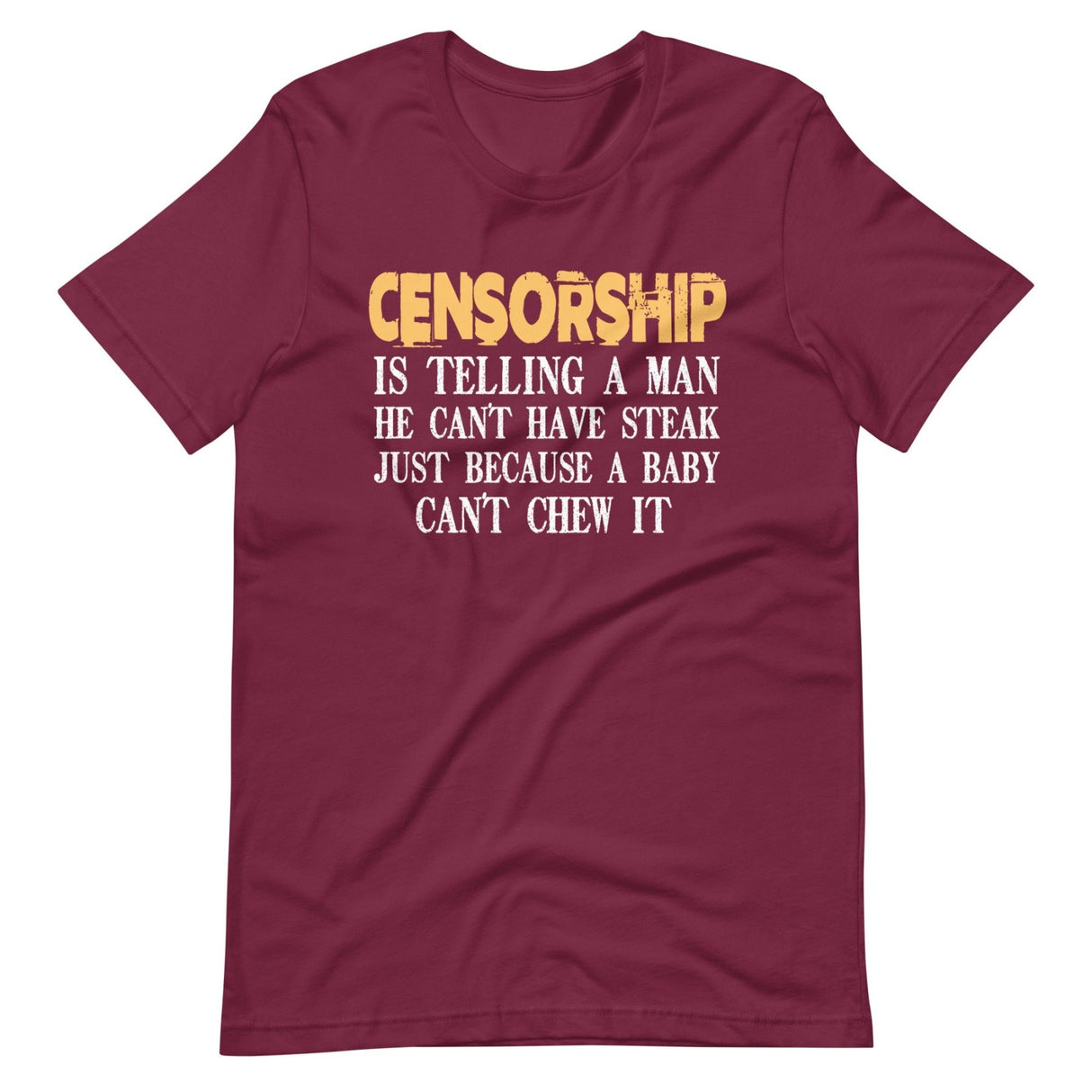 Censorship Steak Shirt