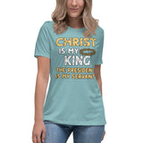 Christ is My King The President is My Servant Women's Shirt