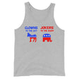 Clowns to the Left Jokers to the Right Premium Tank Top