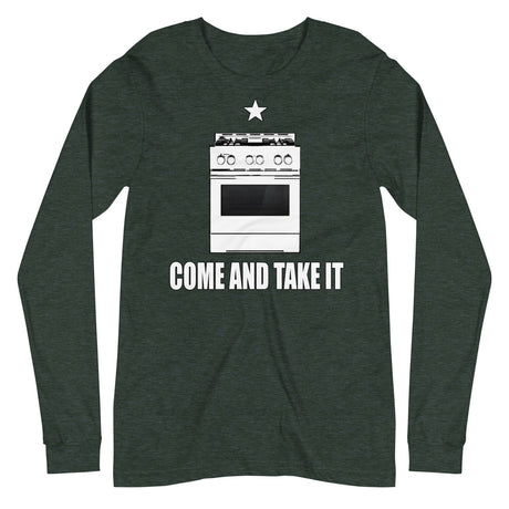 Come and Take it Gas Stove Premium Long Sleeve Shirt