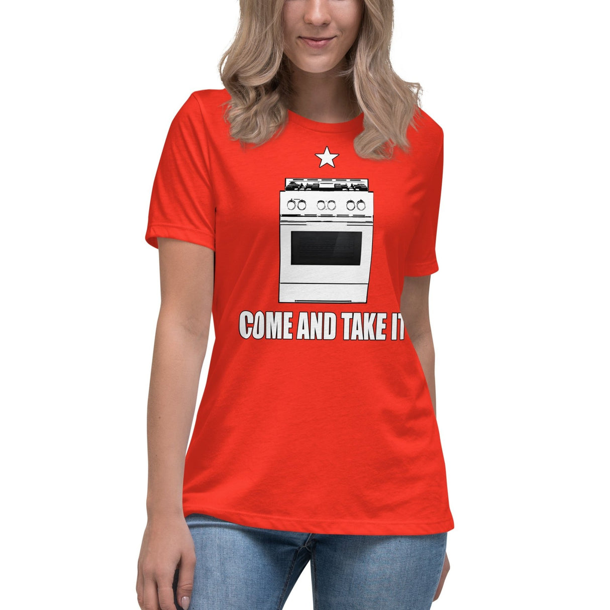 Come and Take it Gas Stove Women's Shirt