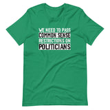 Common Sense Politician Control Shirt