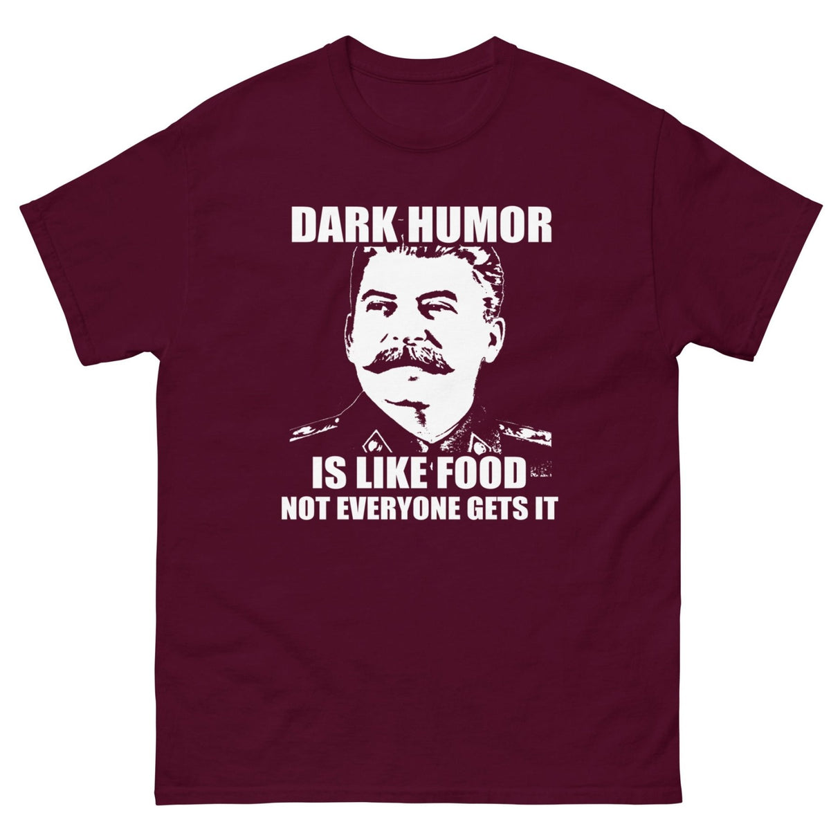 Dark Humor is Like Food Heavy Cotton Shirt