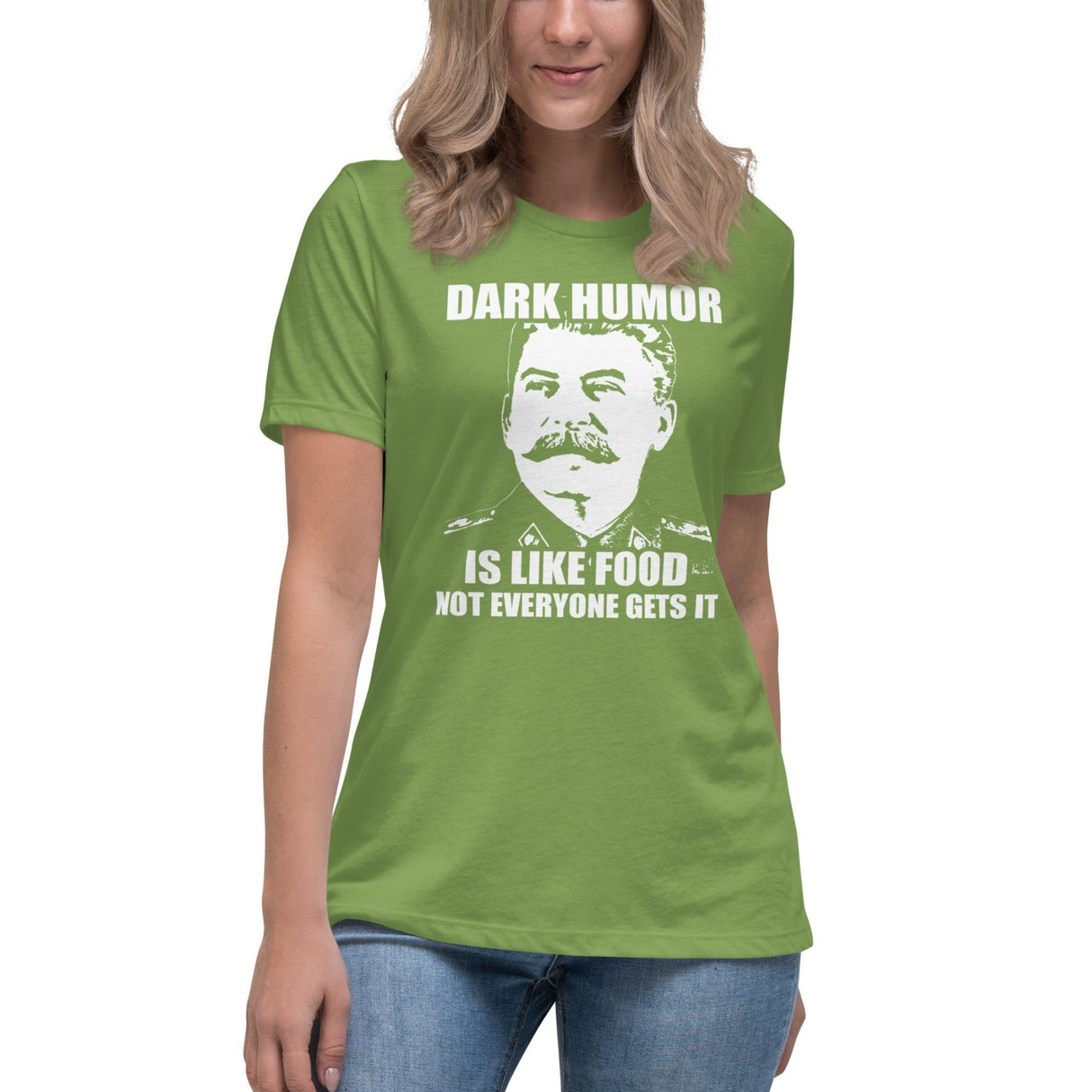 Dark Humor is Like Food Women's Shirt