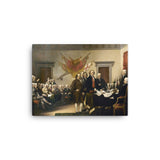 Declaration of Independence Signing Artistic Canvas Print