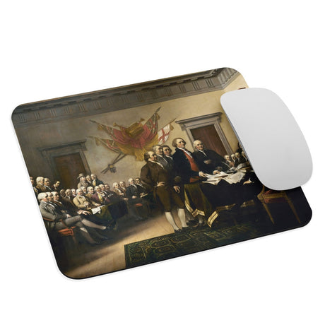 Declaration of Independence Signing Mouse Pad