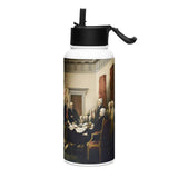 Declaration of Independence Signing Stainless Steel 32 oz. Water Bottle