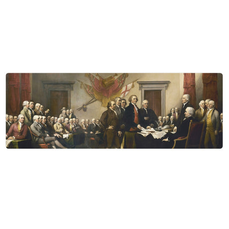 Declaration of Independence Signing Yoga Mat