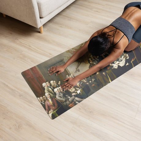 Declaration of Independence Signing Yoga Mat