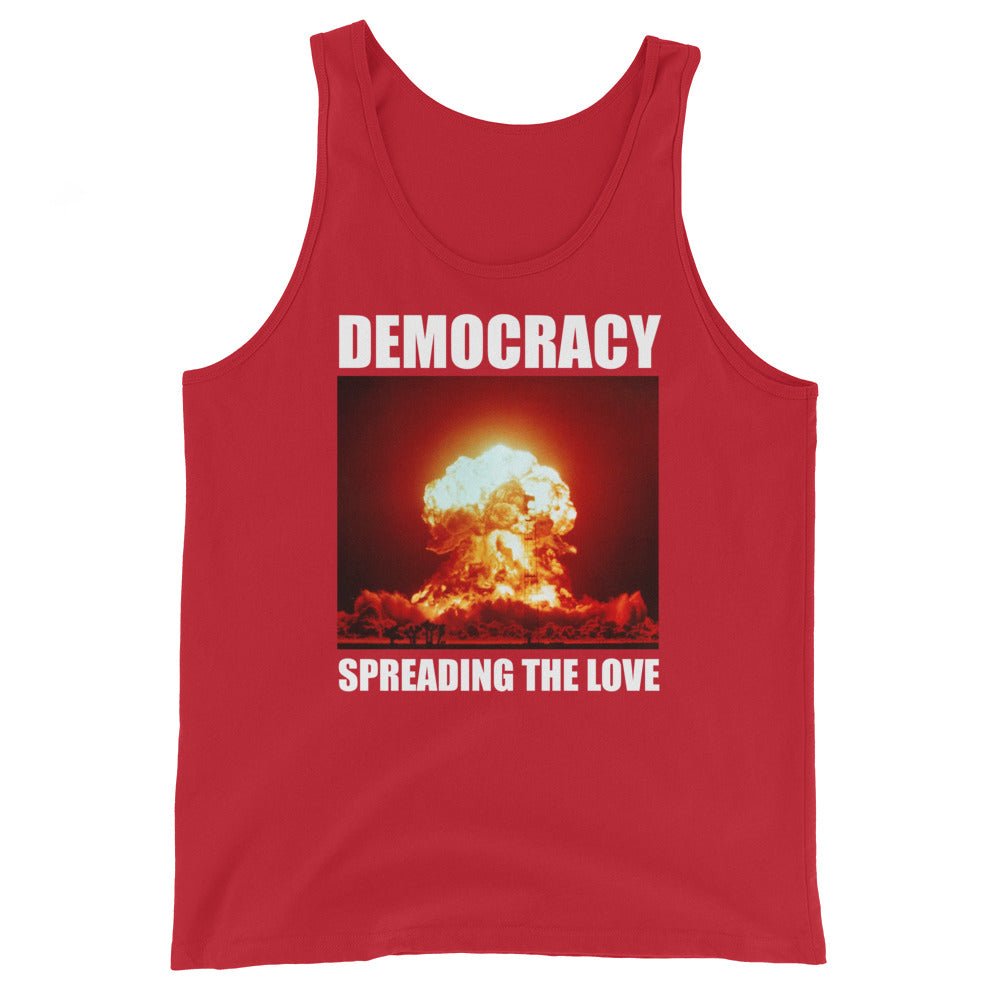 Democracy Spreading the Love Premium Tank Top