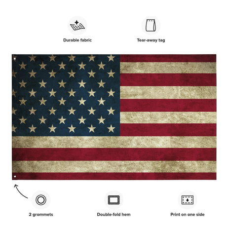 Distressed American Flag