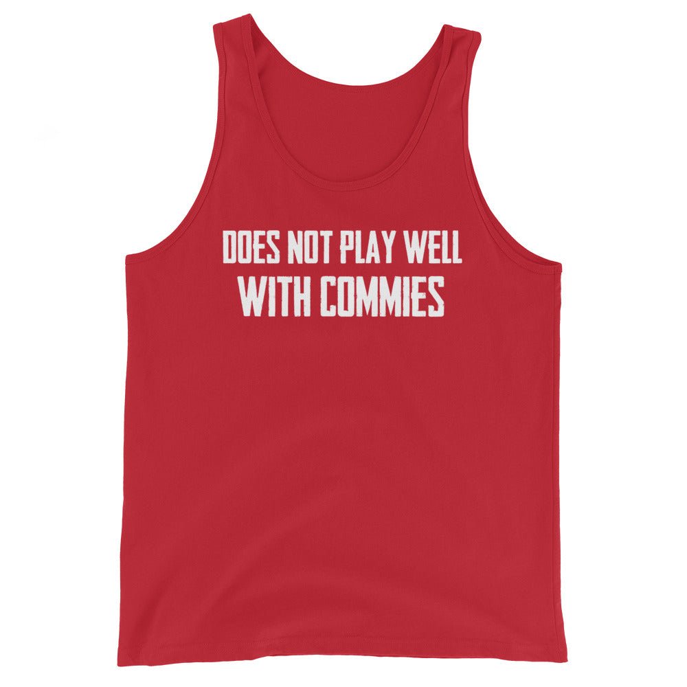 Does Not Play Well With Commies Premium Tank Top