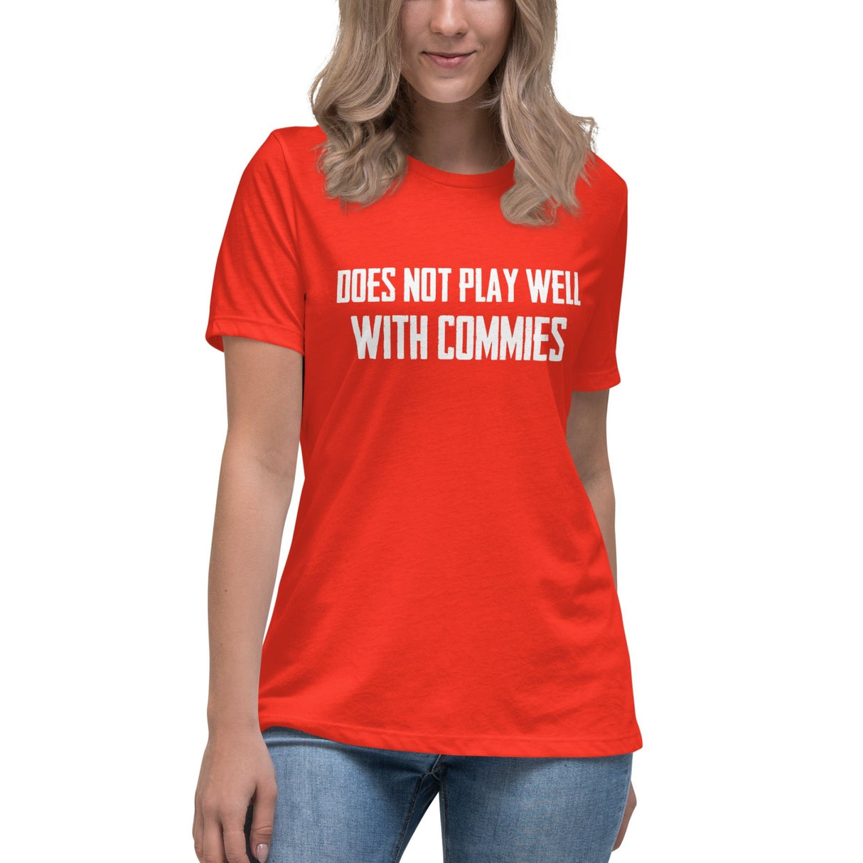 Does Not Play Well With Commies Women's Shirt