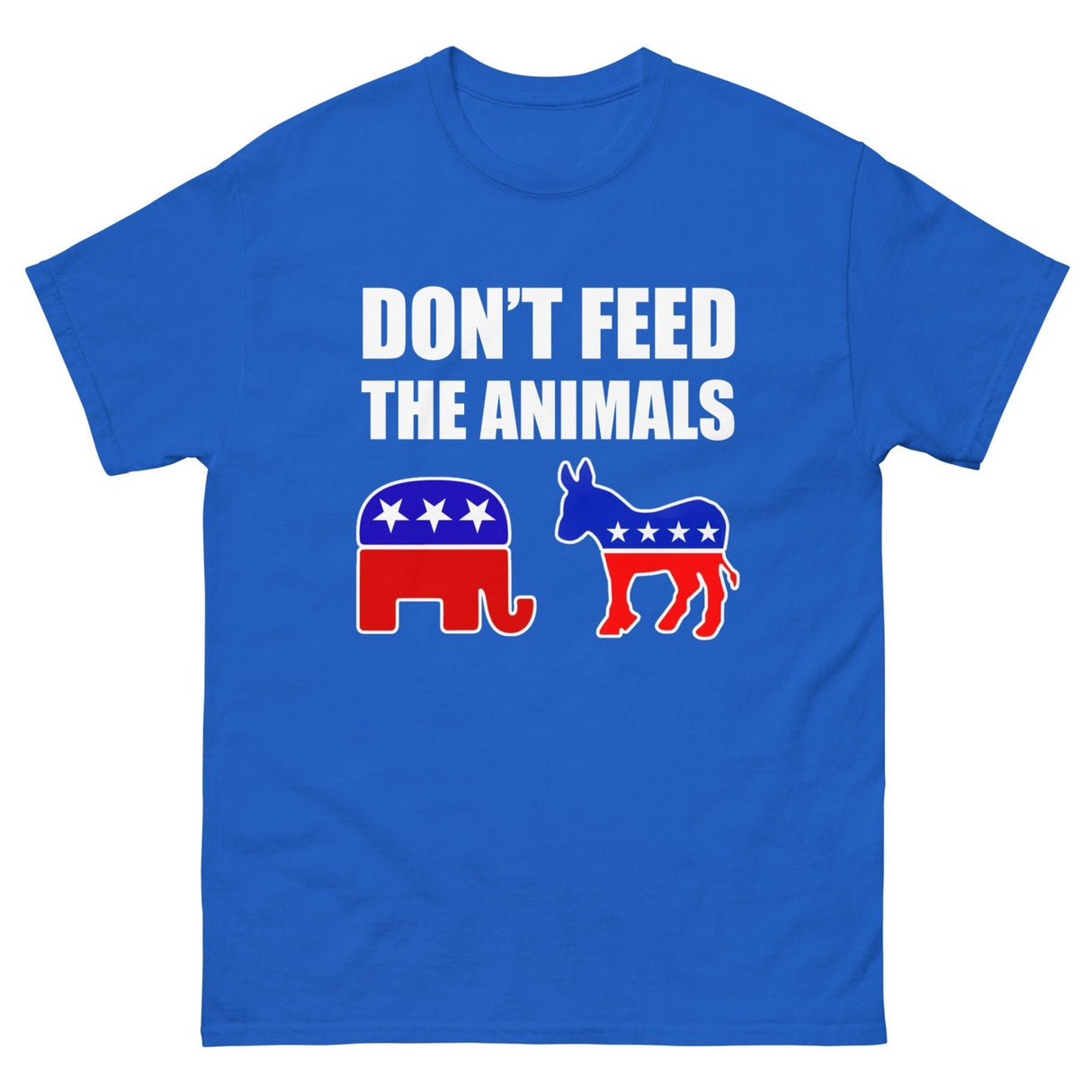 Don't Feed The Animals Heavy Cotton Shirt