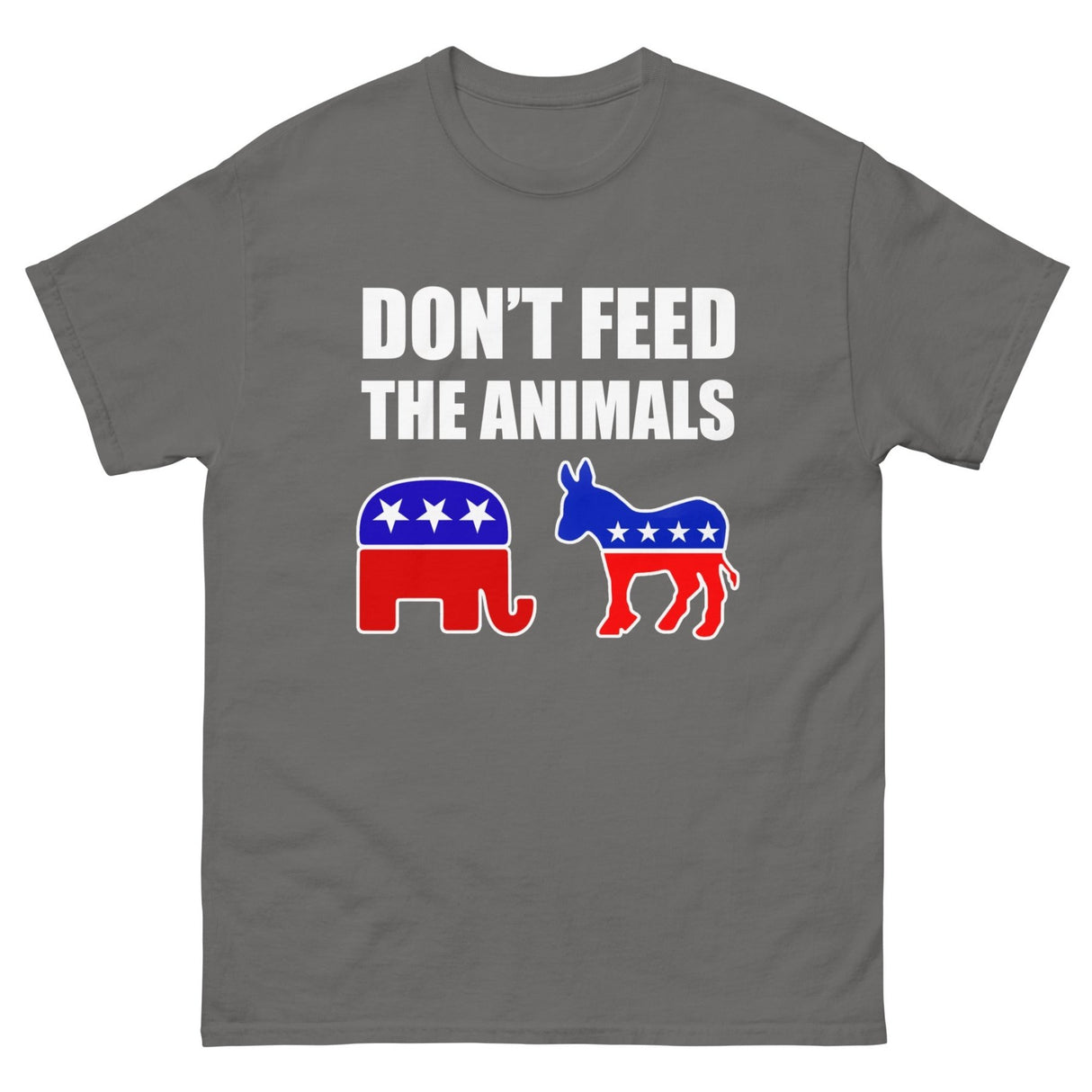 Don't Feed The Animals Heavy Cotton Shirt