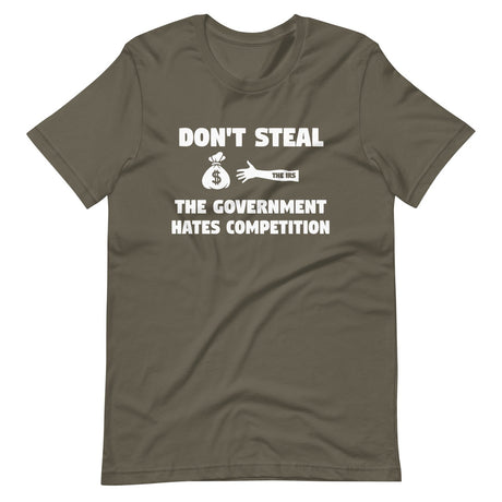 Don't Steal The Government Hates Competition Shirt