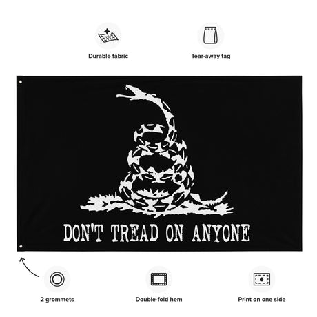 Don't Tread On Anyone Flag