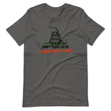 Don't Tread On Me Opposite of Slavery Shirt