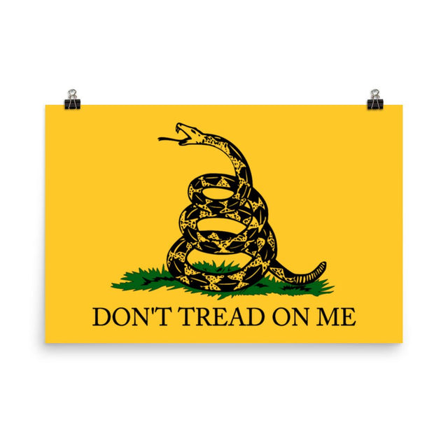 Don't Tread on Me Poster